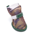 Ботинки для собак «Боец», набор 4 шт., размер 5 (подошва 6.2×5 см) камуфляж - Фото 2