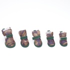 Ботинки для собак «Боец», набор 4 шт., размер 5 (подошва 6.2×5 см) камуфляж - Фото 4