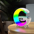 Портативная колонка - ночник G63, 15 Вт колонка, 15 W зарядка, 1800 мАч, подсветка, белая - Фото 2