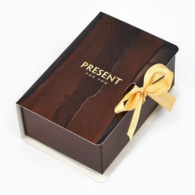 Складная коробка-книга «Present», 12 х 8 х 4.5 см (комплект 2 шт)