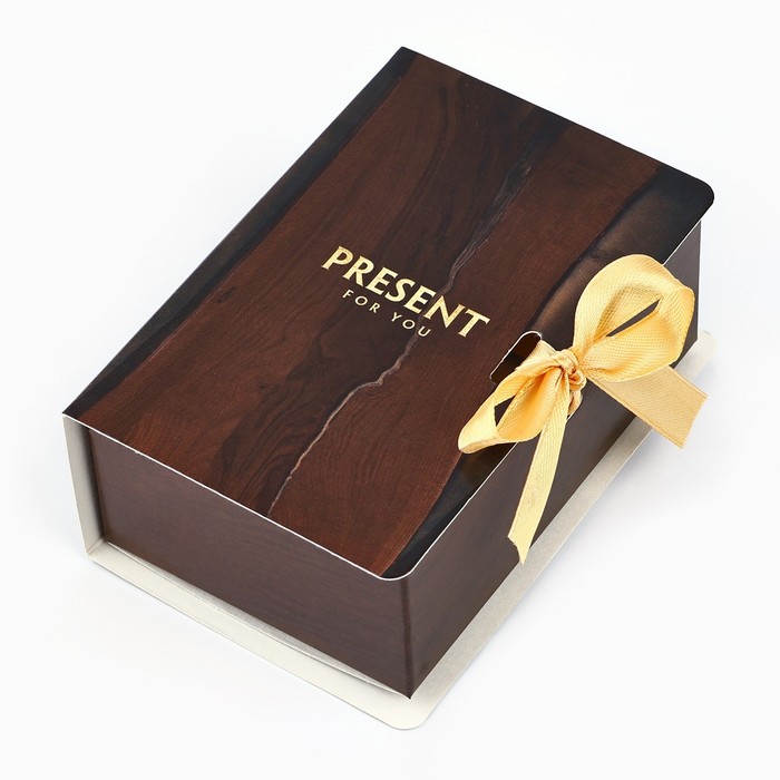 Складная коробка-книга «Present», 12 х 8 х 4,5 см