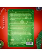 Новогодняя маска для лица, тканевая, увлажняющая, с ароматом имбирного пряника - Фото 5