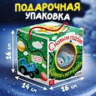 Набор с игрушкой "С Новым годом", книга + мягкая игрушка, Синий трактор 10340008 - фото 13331677