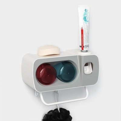 УЦЕНКА Органайзер для ванных принадлежностей 24х11х11.5 см