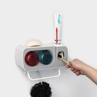 УЦЕНКА Органайзер для ванных принадлежностей 24х11х11.5 см - Фото 4