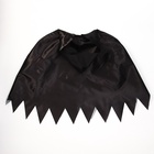 Карнавальная накидка «Жуткое привидение», длина 60 см, цвет чёрный - Фото 4