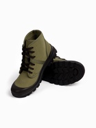 Кеды полуботинки WANNGO WG3-03-T, размер 44, цвет хаки - фото 35337393