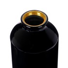 Бутылка для воды, 500 мл, корпус из алюминия, пластик, чёрная - Фото 4