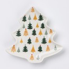 Подставка для чайных пакетиков новогодняя «Зимний лес», 8.7×8.5 см - Фото 2