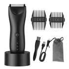 Машинка для стрижки LTRI-16, 500 мАч, 4 насадки, 3/6/9/12 мм, от АКБ, чёрная - Фото 1