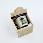 Кружка с ложкой керамическая «Лучший учитель», 180 мл - Фото 2