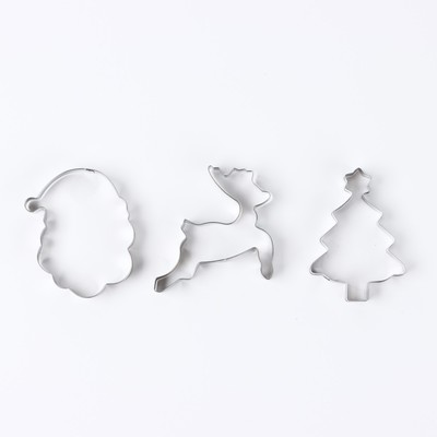 Формы для выпечки новогодние «Волшебство», 3 шт.