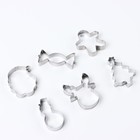 Формы для выпечки новогодние «Мультяшки», 6 шт. - Фото 3