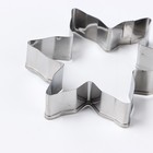 Формы для выпечки новогодние «Волшебные узоры», 6 шт. - Фото 4