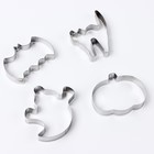 Формы для печенья «Хэллоуин», 4 шт. - Фото 3