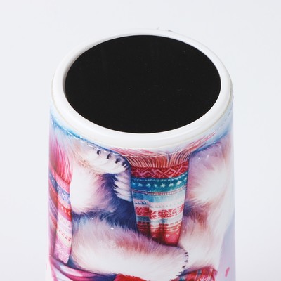 Термостакан в кожзаме SVOBODA VOLI «Новогодних чудес», 450 мл