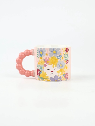 Кружка чайная керамическая «Котик», 300 мл