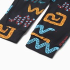 Пижама детская (лонгслив и брюки) KAFTAN Змейки размер 36 (134-140 см) - фото 25949076