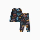 Пижама детская (лонгслив и брюки) KAFTAN Змейки размер 36 (134-140 см) - фото 25949077