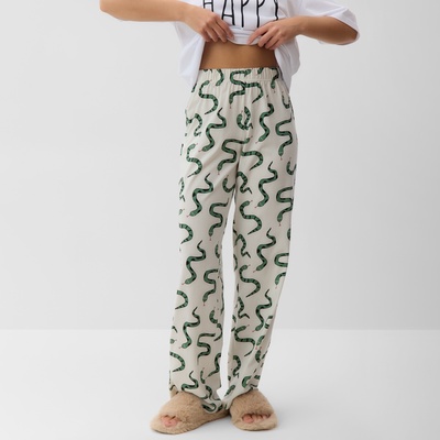 Пижама новогодняя женская (футболка и брюки) KAFTAN "Змеи" размер 52-54