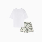 Пижама новогодняя женская (футболка и шорты) KAFTAN «Змеи» размер 52-54 - фото 27118115