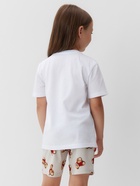 Пижама новогодняя для девочки: футболка, шорты, KAFTAN «Мишка в шарфе», серо-белая, рост 110-116 см - Фото 7