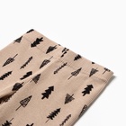 Пижама детская (лонгслив и легинсы), KAFTAN «Ёлки», размер 36 (134-140 см), бежевая  (артикул 10480204)  большой выбор товаров оптом и в розницу по низким ценам с доставкой