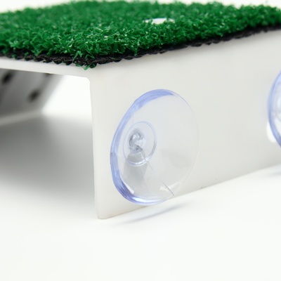 Мостик для черепах малый, на присосках, 14×7.8×4.8 см