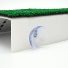 Мостик для черепах большой, на присосках, 20.5×20×6 см - Фото 5