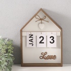 Настенный календарь-вечный «Сердце с бантом», 5×20×28 см - Фото 1