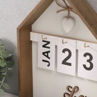 Настенный календарь-вечный «Сердце с бантом», 5×20×28 см - Фото 2