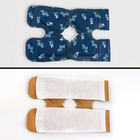 Бандаж самонагревающийся для коленного сустава ONLITOP, 14×18×0.5 см, синий - Фото 4