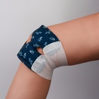 Бандаж самонагревающийся для коленного сустава ONLITOP, 14×18×0.5 см, синий - Фото 5