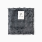 Наволочка декоративная «Этель» Wave, 43×43 см, серый - Фото 3