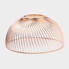 Фруктовница Доляна, 27×27×10 см, бронзовая - Фото 4