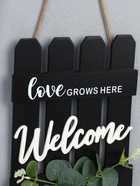 Панно настенное декоративное «Здесь растет любовь», дерево, 20.5×29.8 см - Фото 3