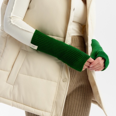 Митенки MIST удлиненные, р-р 23см, хаки