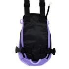 Рюкзак-переноска для кошек и собак "Кенгуру",М -32х20 см (ДС 29-34, ОГ 25-43 см) фиолетовый - фото 25699538