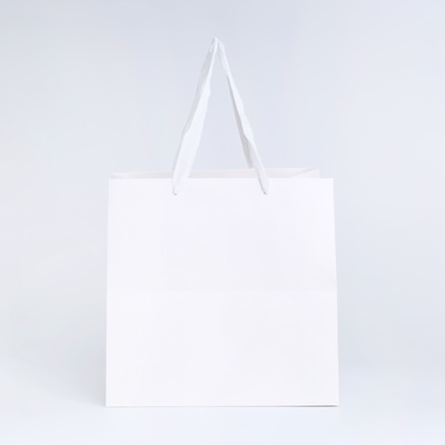 Пакет с квадратным дном 25×25×25 см, Белый