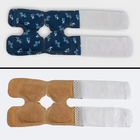 Бандаж самонагревающийся для коленного сустава, 14×18×0.5 см, синий - Фото 3