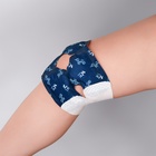 Бандаж самонагревающийся для коленного сустава, 14×18×0.5 см, синий - Фото 5