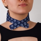 Бандаж самонагревающийся для шеи, 14×18×0.5 см, синий - Фото 5