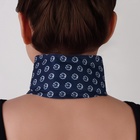 Бандаж самонагревающийся для шеи, 14×18×0.5 см, синий - Фото 6