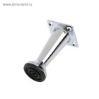 Опора мебельная, регулируемая, конусообразная, h=80 мм, цвет хром, 4 шт. TMP 10785898