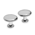Ручка-кнопка ТУНДРА LIGHT PK036CP (MD112CP), хром, 8 шт 10788163 - фото 13194268