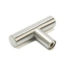 Ручка-кнопка CAPPIO PK332 LIGHT, d=12 мм, цвет сатиновый никель, 8 шт. - фото 809639449