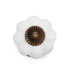 Ручка-кнопка ТУНДРА, d=33, пластик, белая, 8 шт 10788169