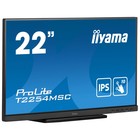 Монитор Iiyama 21.5" ProLite T2254MSC-B1AG черный IPS LED 16:9 HDMI M/M глянцевая HAS 250cd   107891 - Фото 4