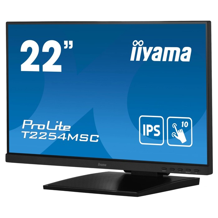 Монитор Iiyama 21.5" ProLite T2254MSC-B1AG черный IPS LED 16:9 HDMI M/M глянцевая HAS 250cd   107891 - фото 51668077