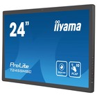 Монитор Iiyama 23.8" ProLite T2455MSC-B1 черный IPS LED 16:9 HDMI M/M глянцевая 1000:1 400c   107891 - Фото 6